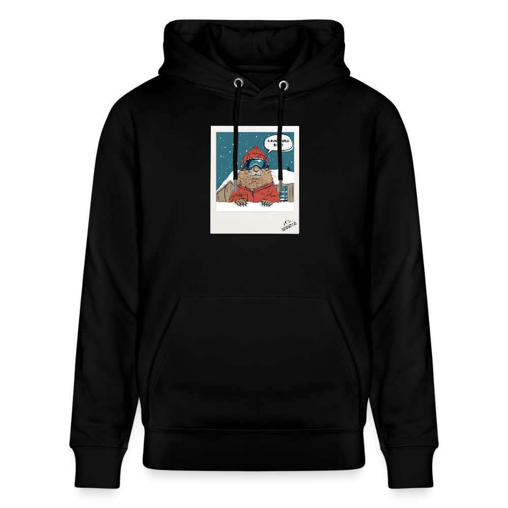 Hoodie "Nonverbale Kommunikation" - Schwarz