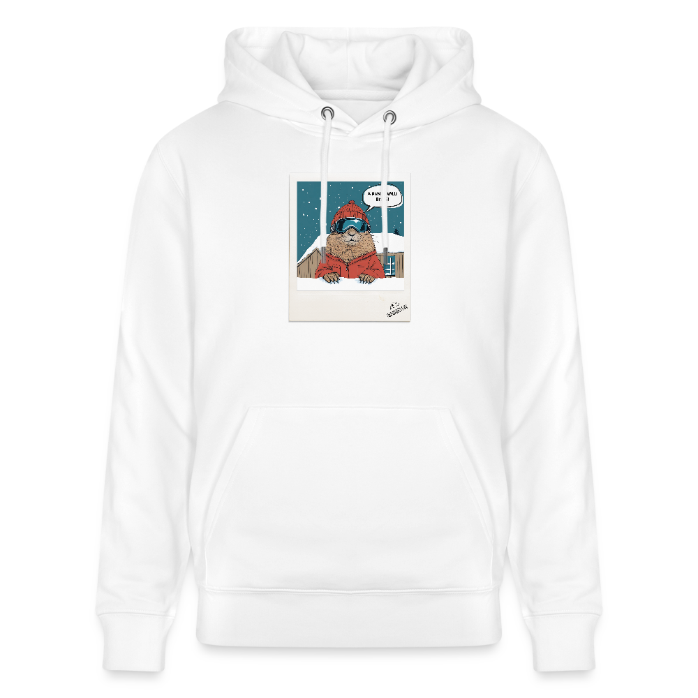 Hoodie "Nonverbale Kommunikation" - Weiß