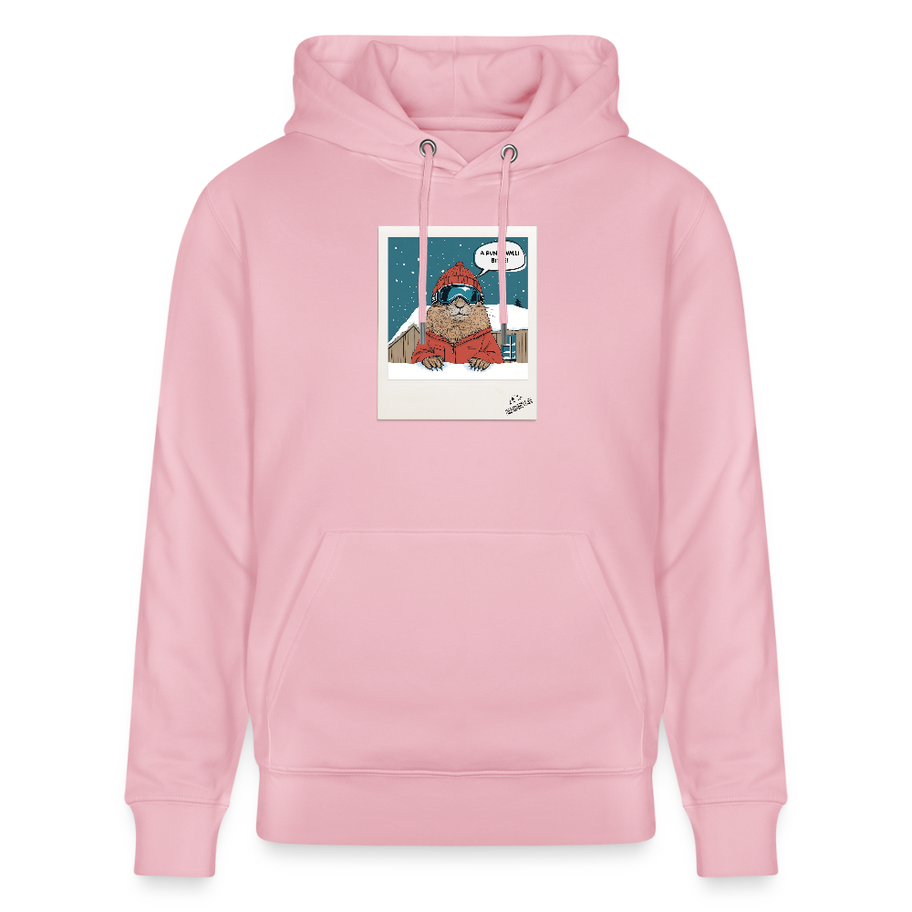Hoodie "Nonverbale Kommunikation" - Hellrosa