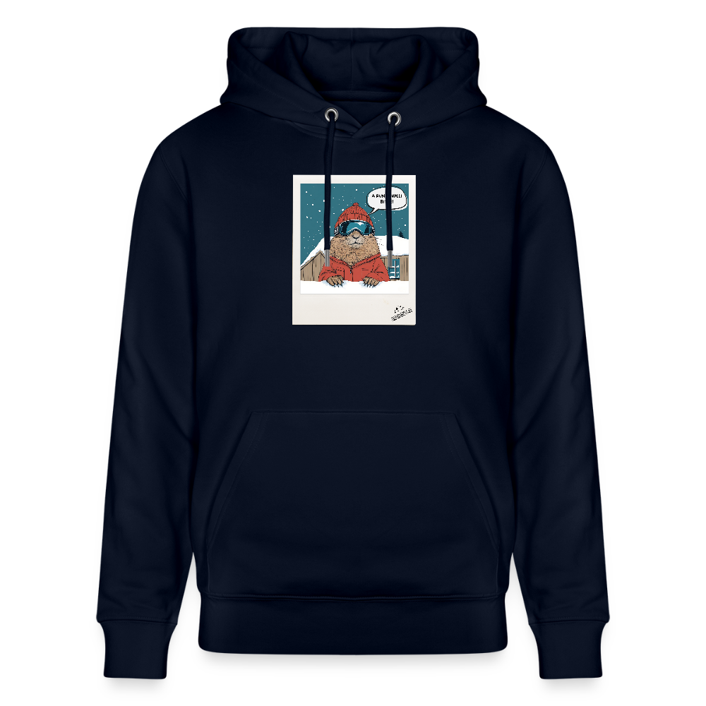 Hoodie "Nonverbale Kommunikation" - Navy