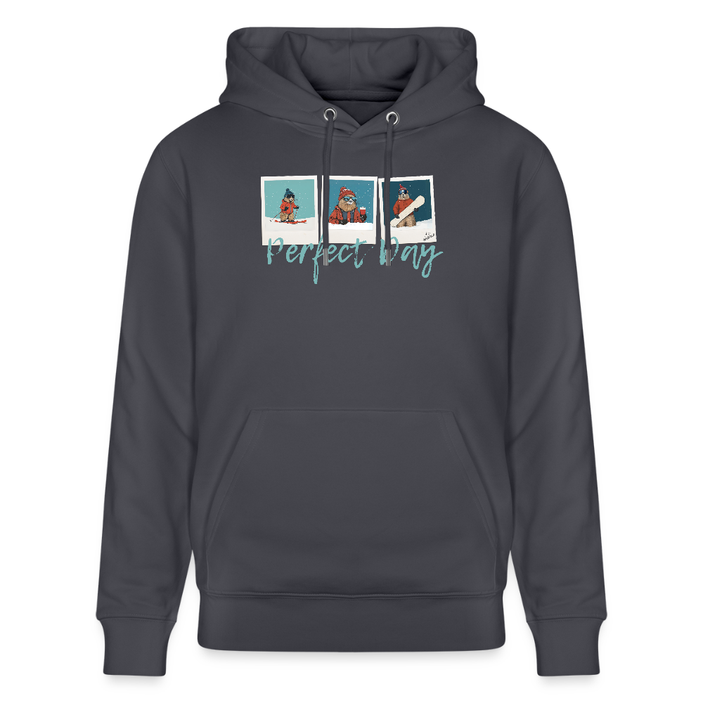 Hoodie "Perfect Day" - Indigoblau
