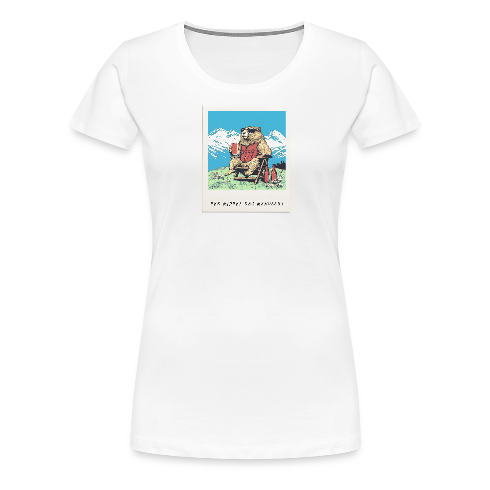 Women Shirt "Genussgipfel" - Weiß
