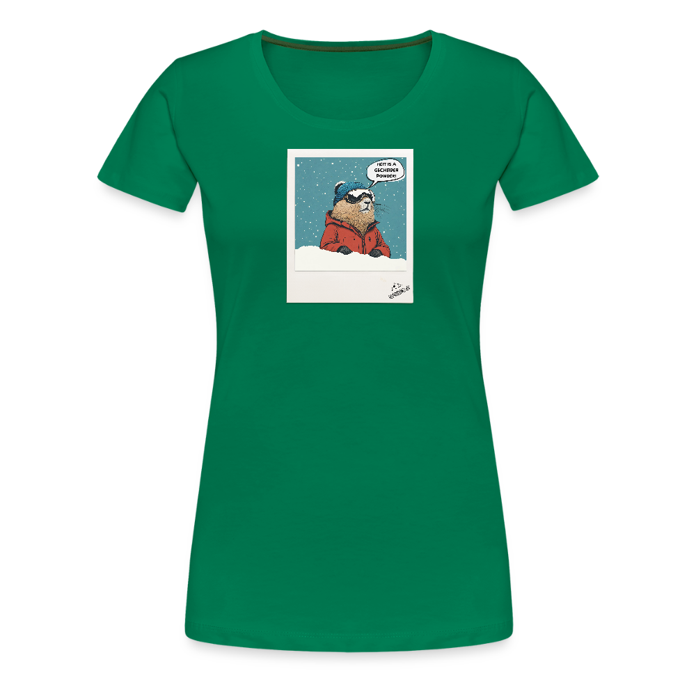 Women Shirt "Powder" - Kelly Green