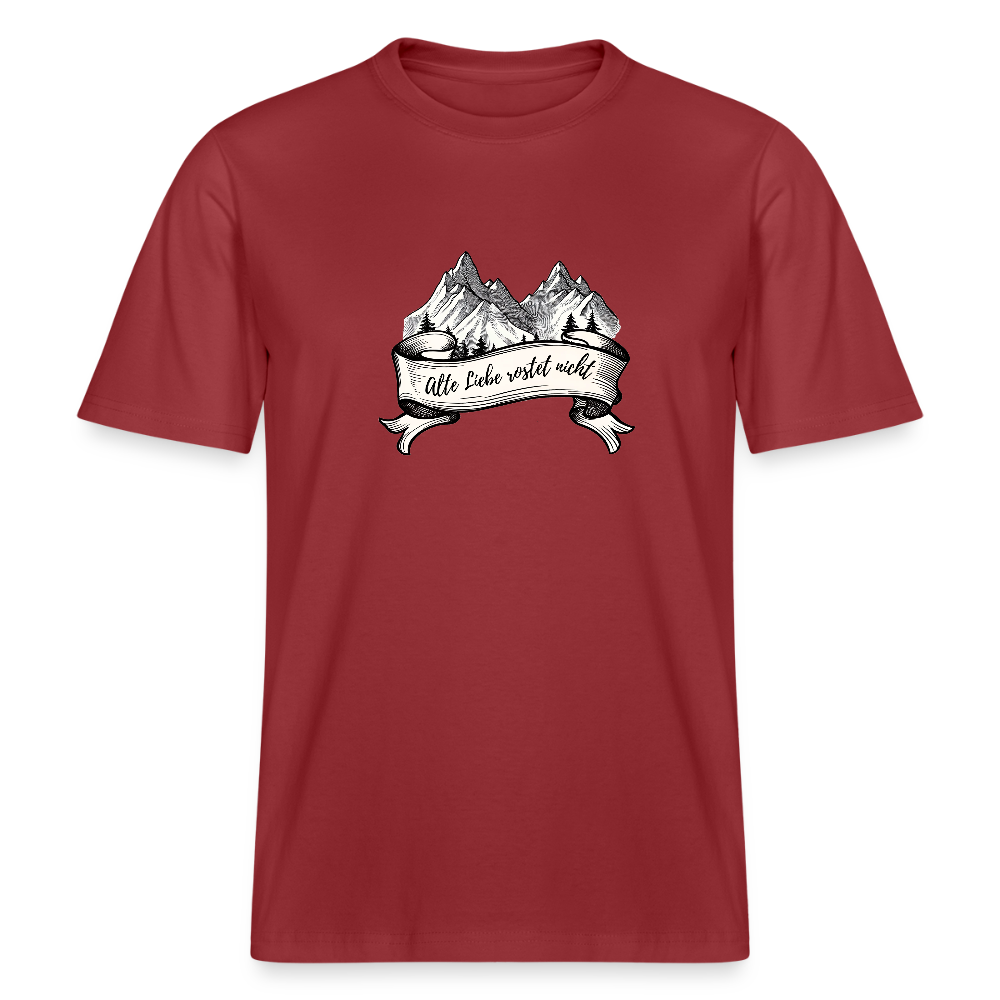 T-Shirt "Alte Liebe" - Erdrot