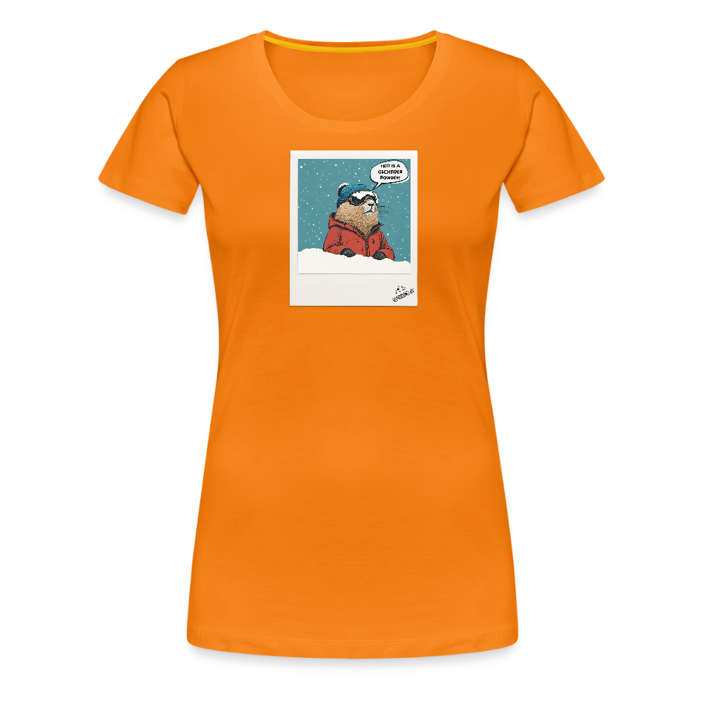 Women Shirt "Powder" - Orange