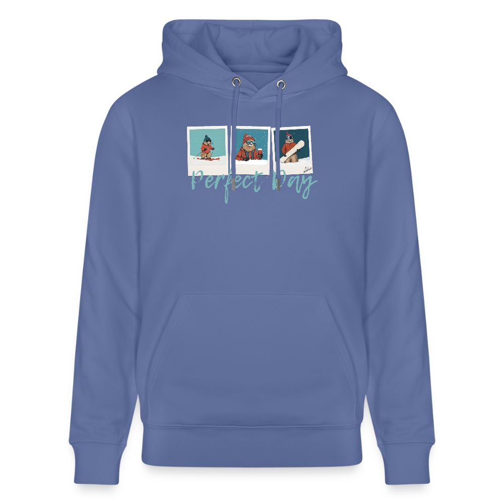 Hoodie "Perfect Day" - Blau