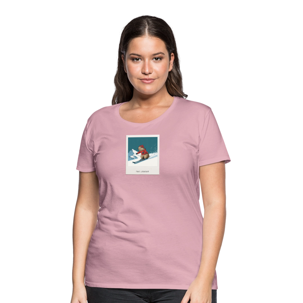 T-Shirt "She is the Legend" - Hellrosa