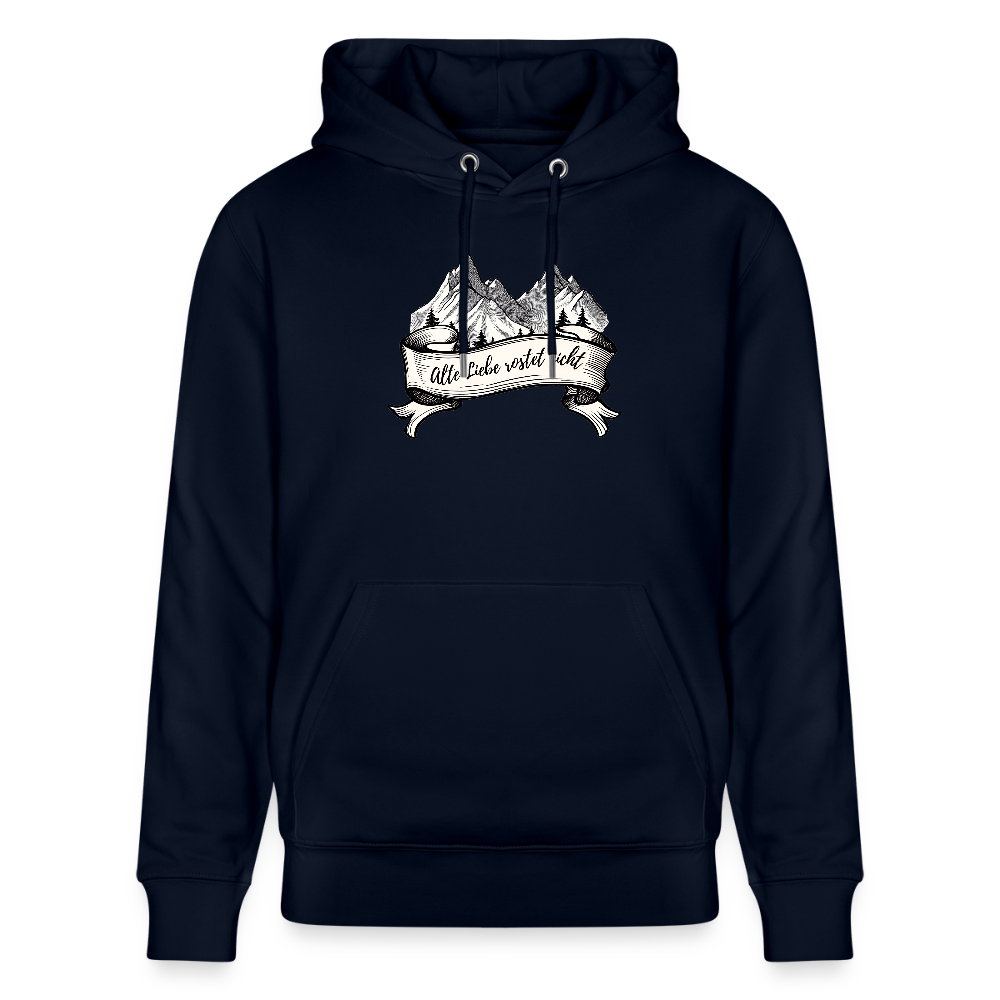 Hoodie "Alte Liebe" - Navy