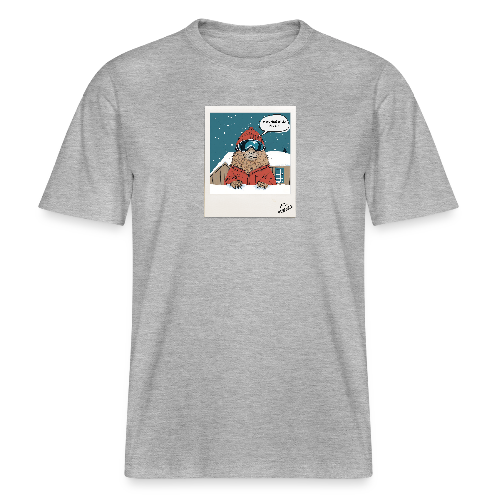 T-Shirt "Willi" - Grau meliert