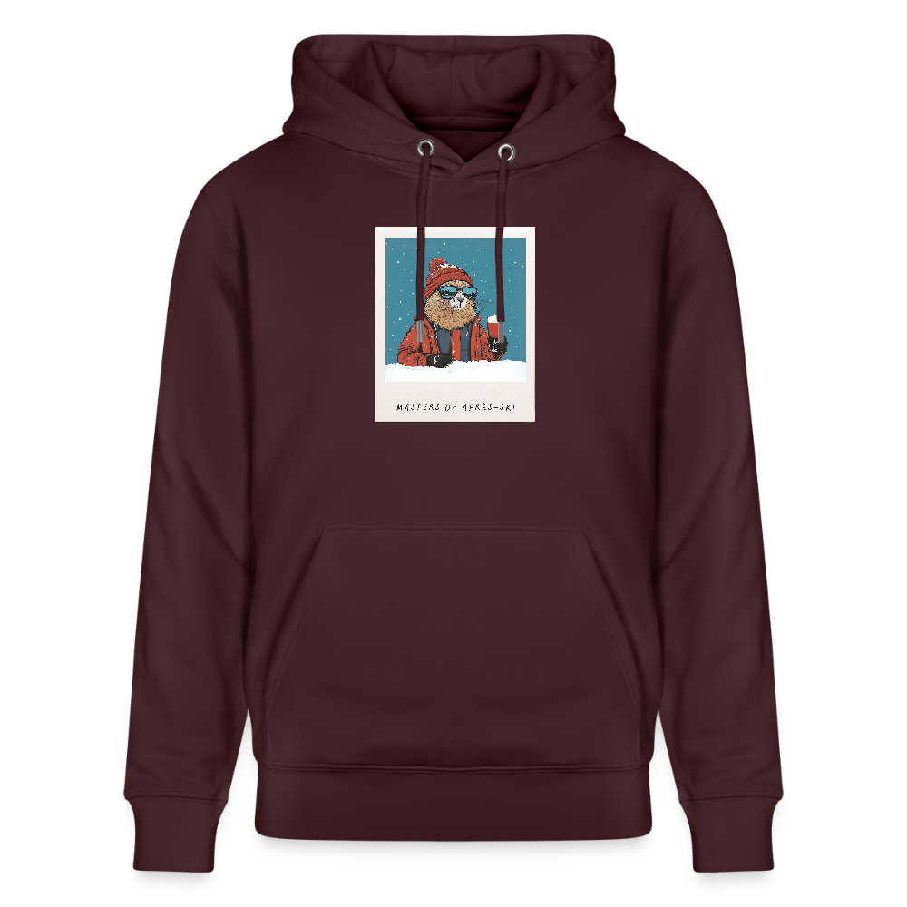 Hoodie "Masters of Aprés Ski"" - Maroon