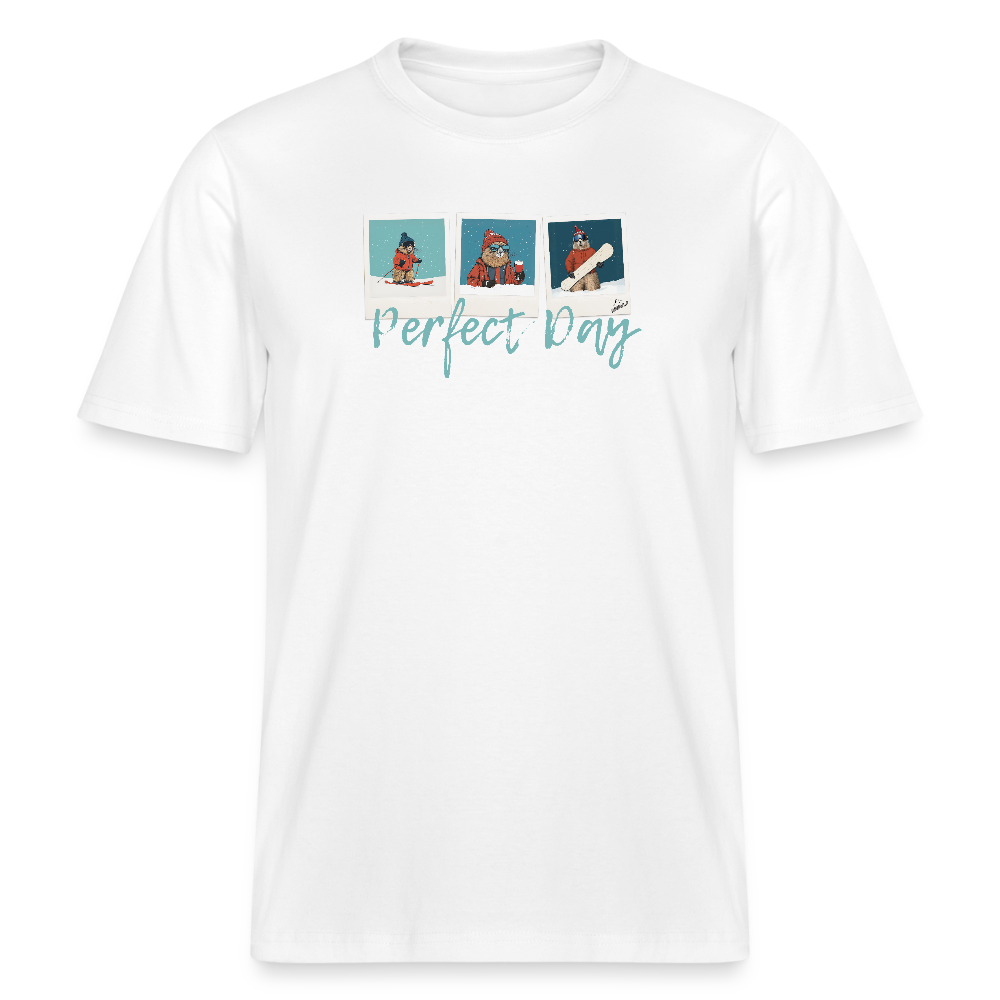 T-Shirt "Perfect Day" - Weiß