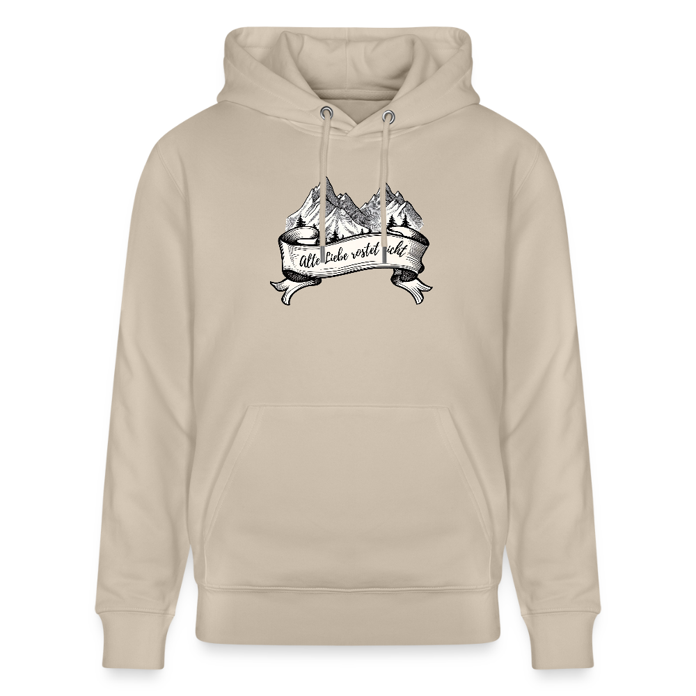 Hoodie "Alte Liebe" - Beige