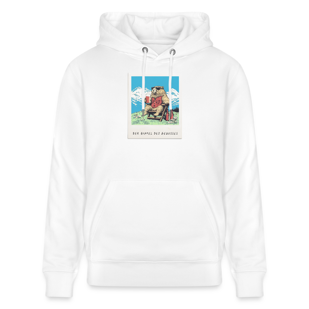 Hoodie "Genussgipfel" - Weiß