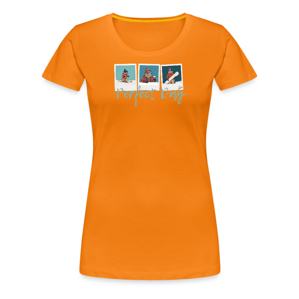 Women Shirt "Perfect Day" - Orange