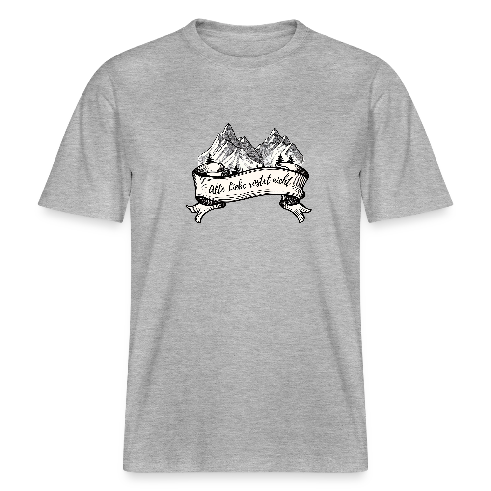 T-Shirt "Alte Liebe" - Grau meliert