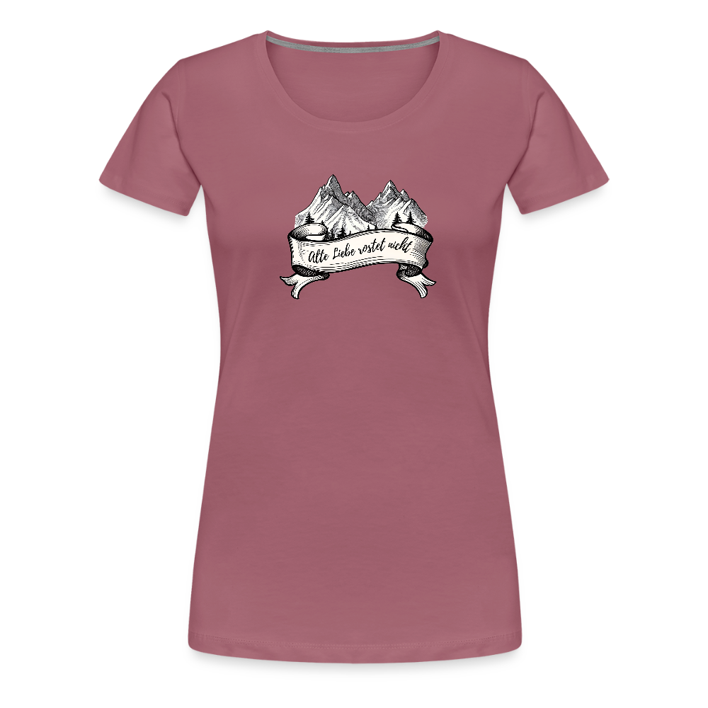 Women Shirt "Alte Liebe" - Malve