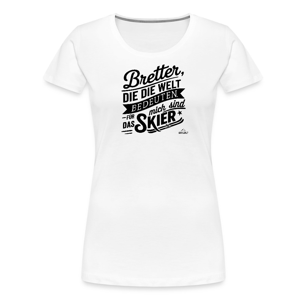 Women Shirt "Bretterwelt" - Weiß