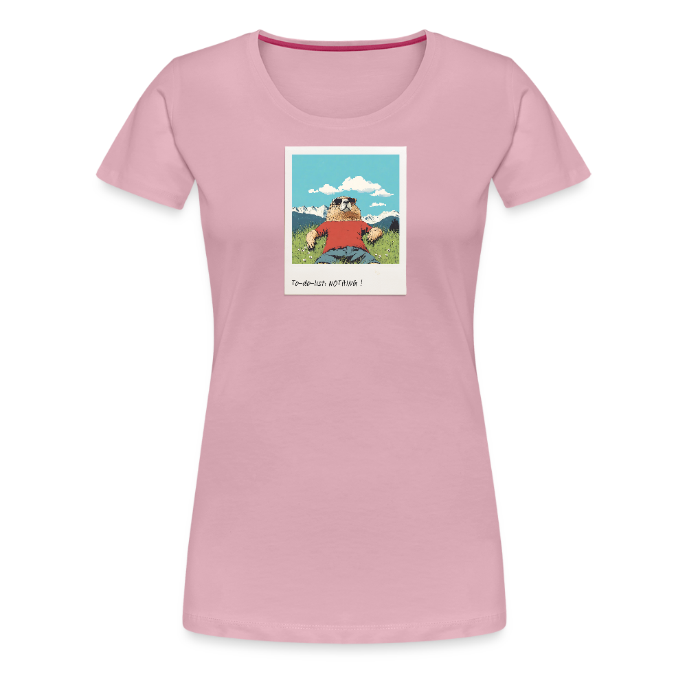 Women Shirt "Nothing" - Hellrosa