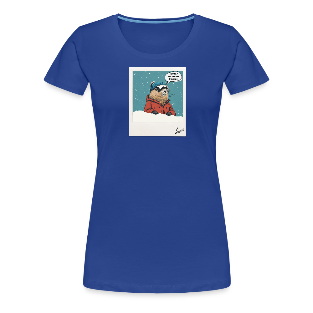 Women Shirt "Powder" - Königsblau