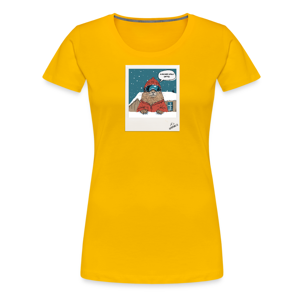 Women Shirt "Willi" - Sonnengelb