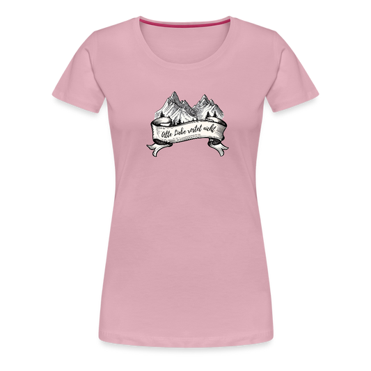 Women Shirt "Alte Liebe" - Hellrosa