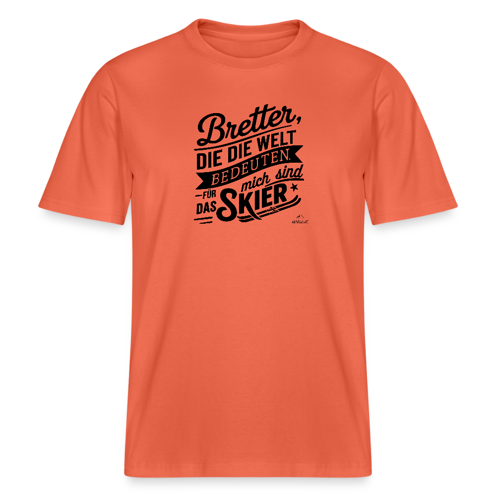 T-Shirt "Bretterwelt" - Hellrot