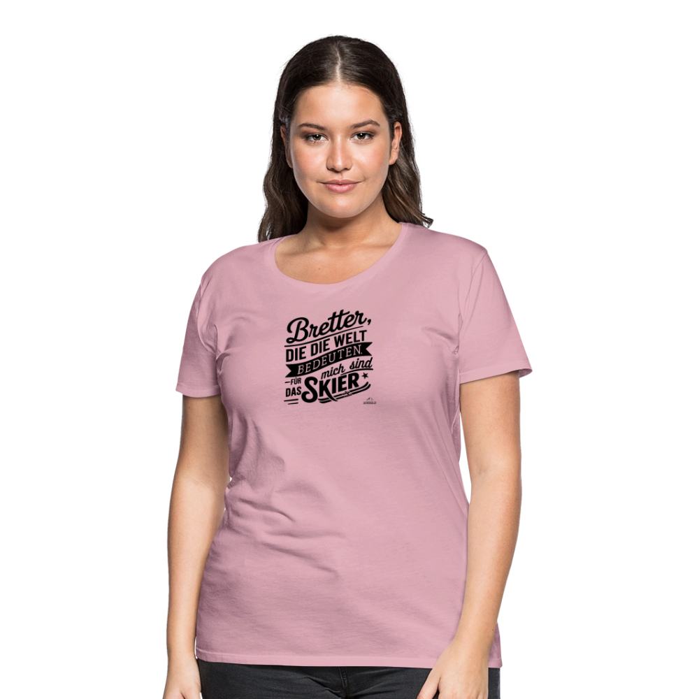 Women Shirt "Bretterwelt" - Hellrosa