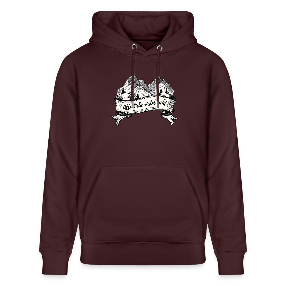 Hoodie "Alte Liebe" - Maroon
