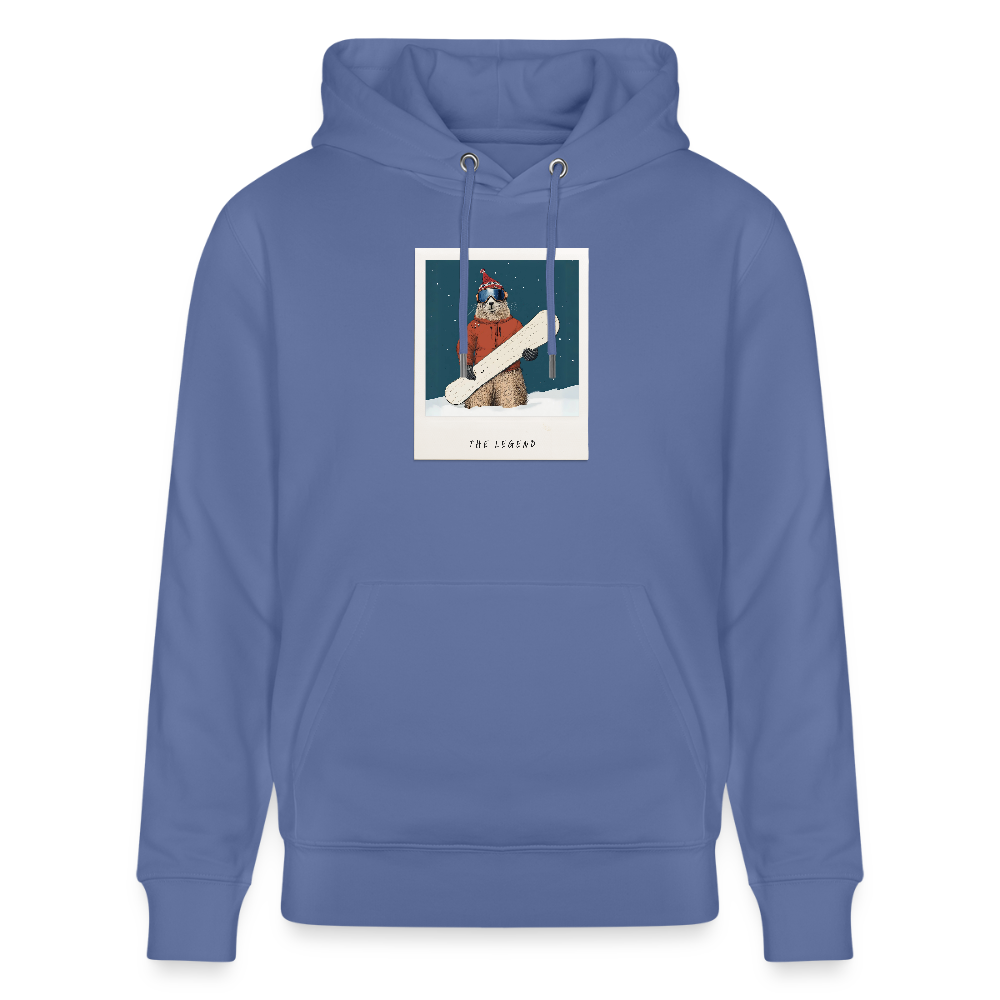 Hoodie "The Legend - Board" - Blau