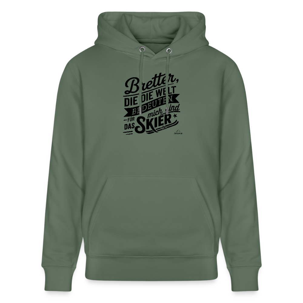 Hoodie "Bretterwelt" - Tanngrün