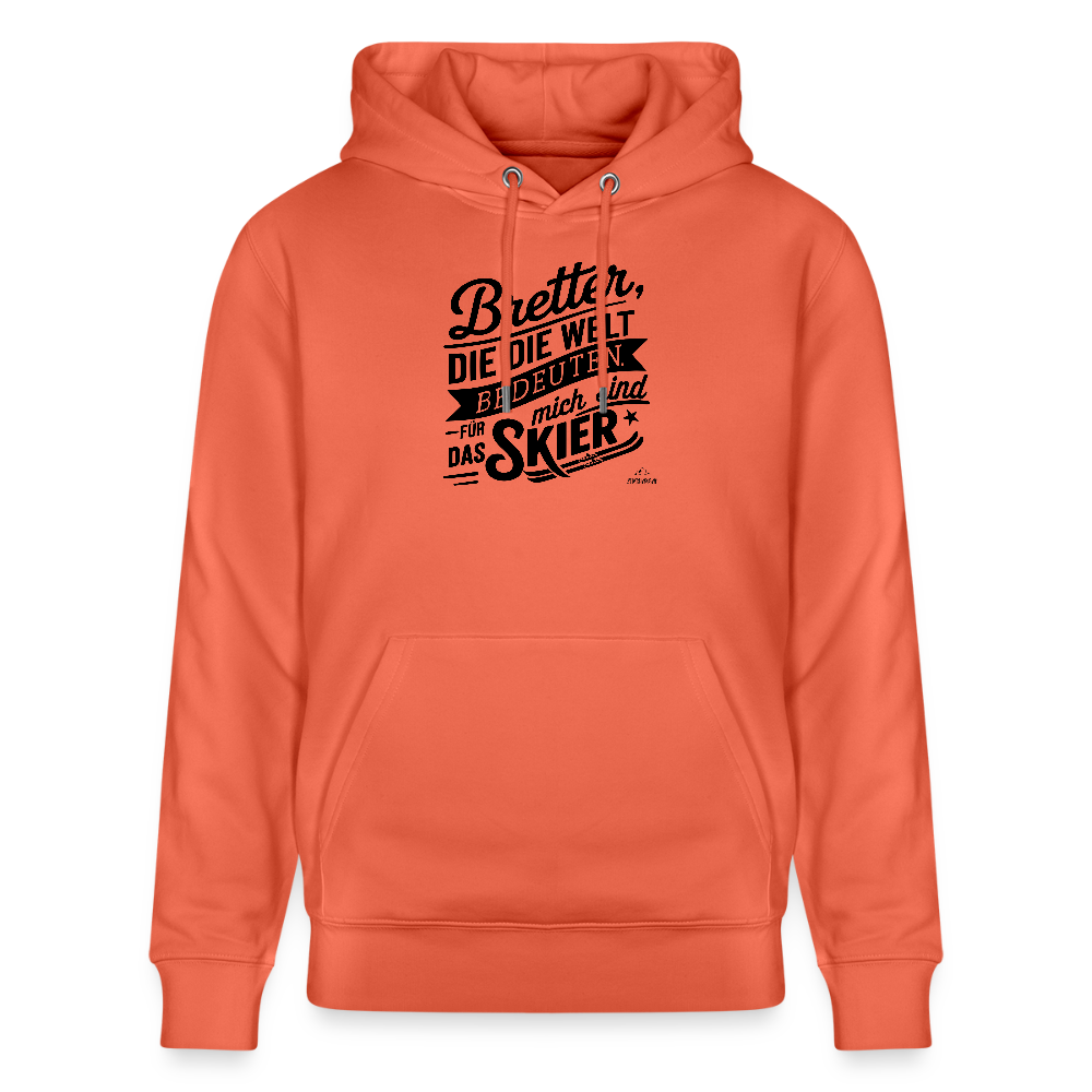 Hoodie "Bretterwelt" - Hellrot