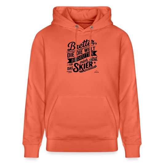 Hoodie "Bretterwelt" - Hellrot