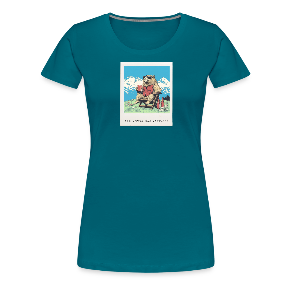 Women Shirt "Genussgipfel" - Divablau