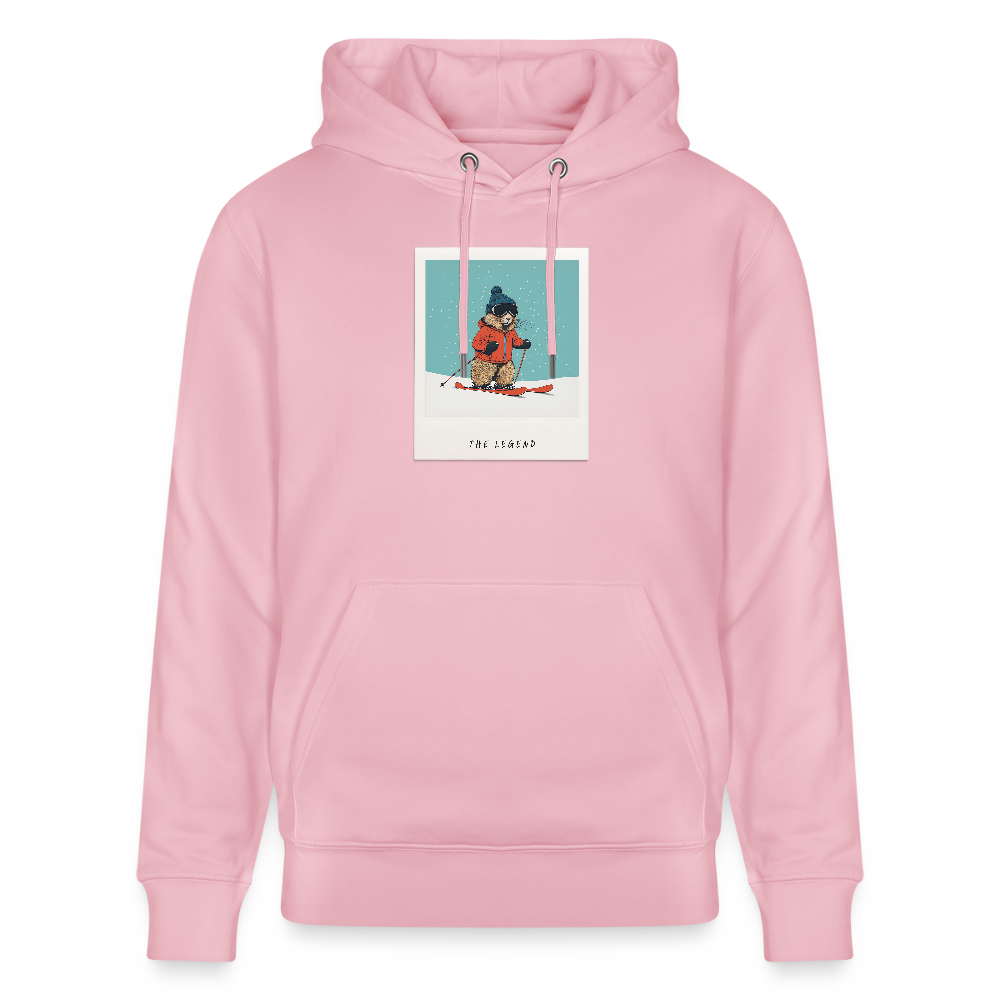 Hoodie "The Legend - Ski" - Hellrosa
