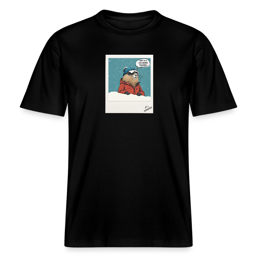 T-Shirt "Powder" - Schwarz