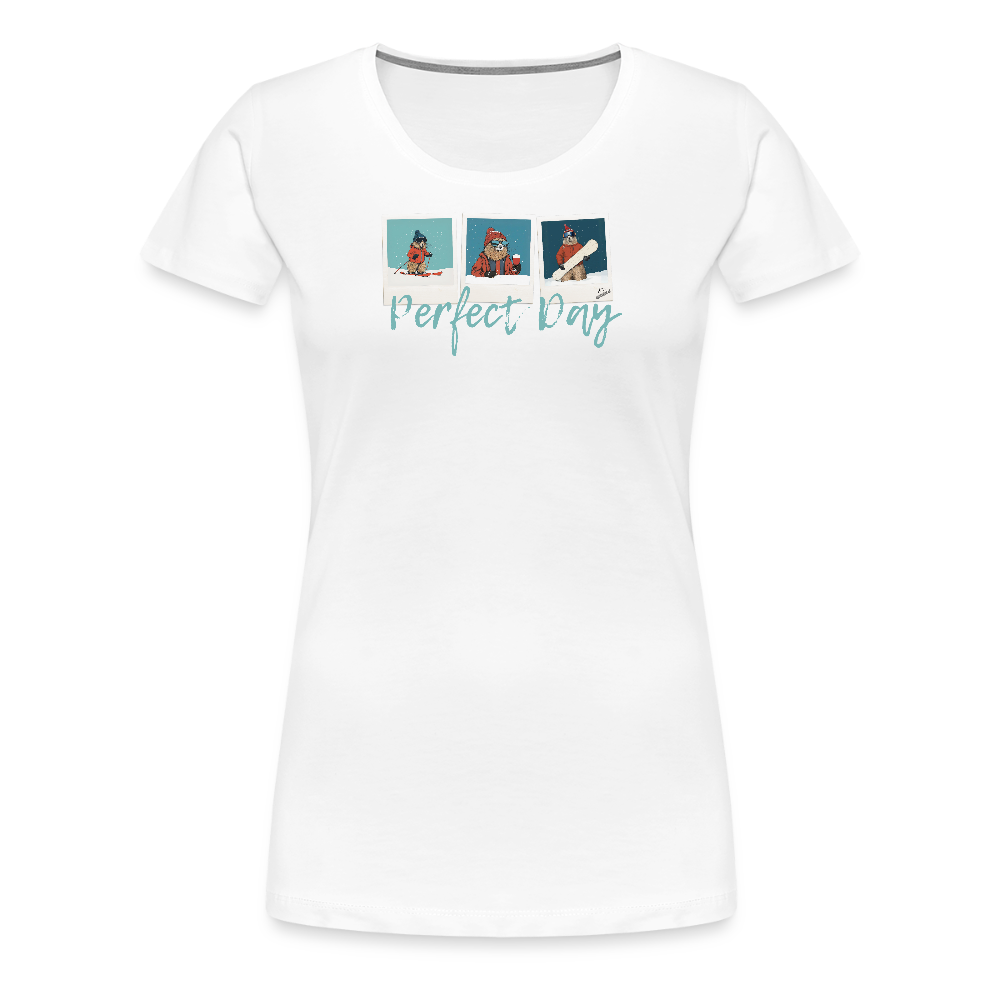Women Shirt "Perfect Day" - Weiß