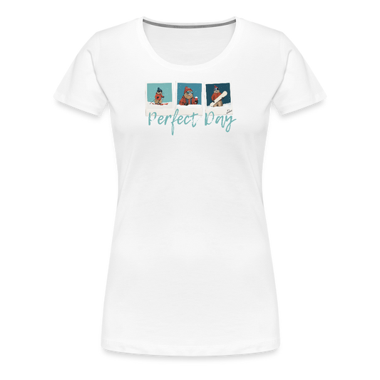Women Shirt "Perfect Day" - Weiß