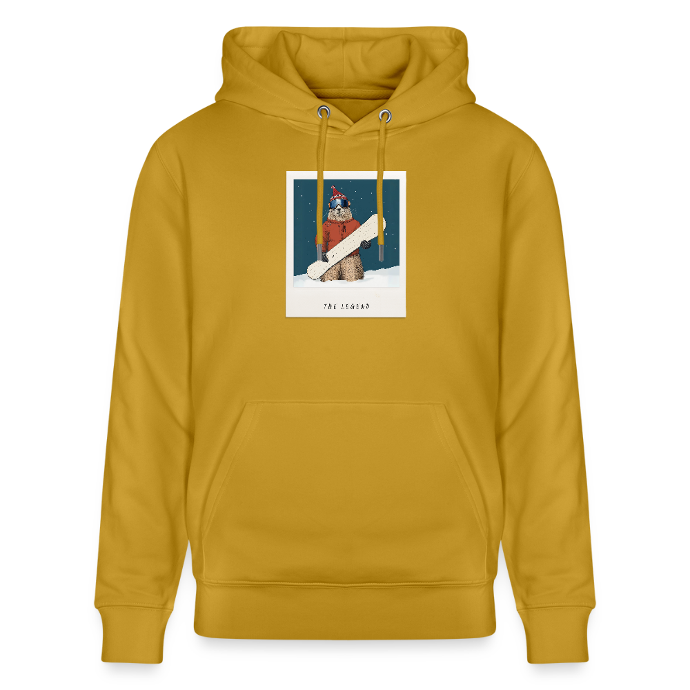 Hoodie "The Legend - Board" - Ocker