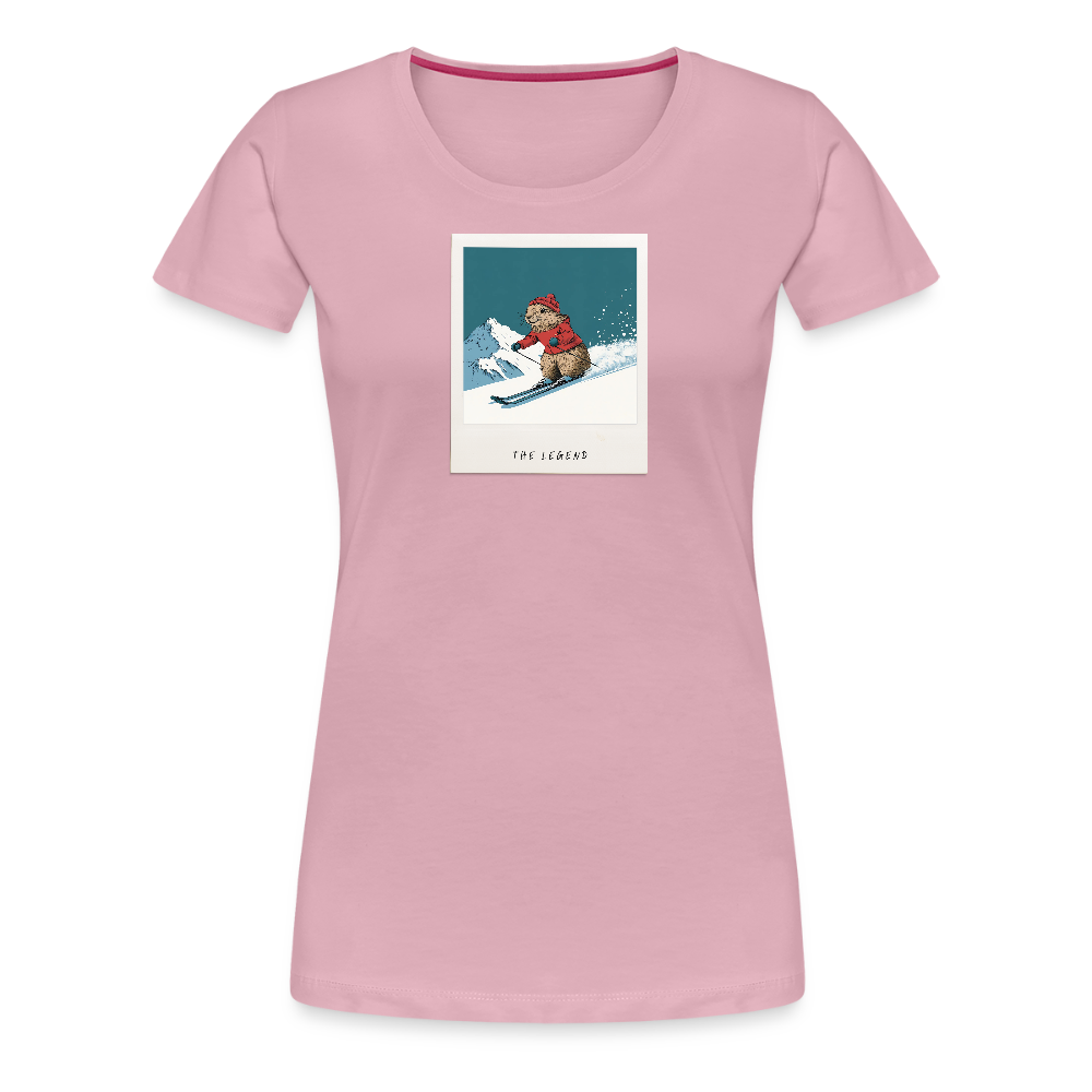 T-Shirt "She is the Legend" - Hellrosa