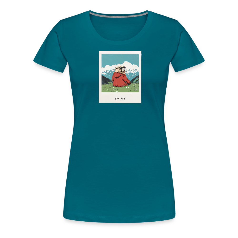 Women Shirt "Offline" - Divablau