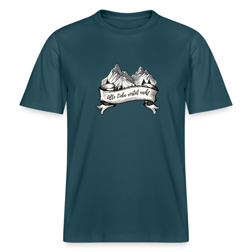 T-Shirt "Alte Liebe" - Dunkles Petrol