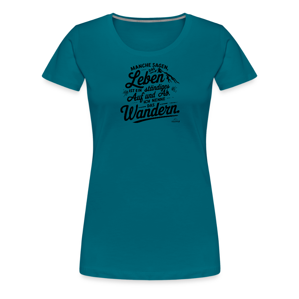 Women Shirt "Wanderleben" - Divablau