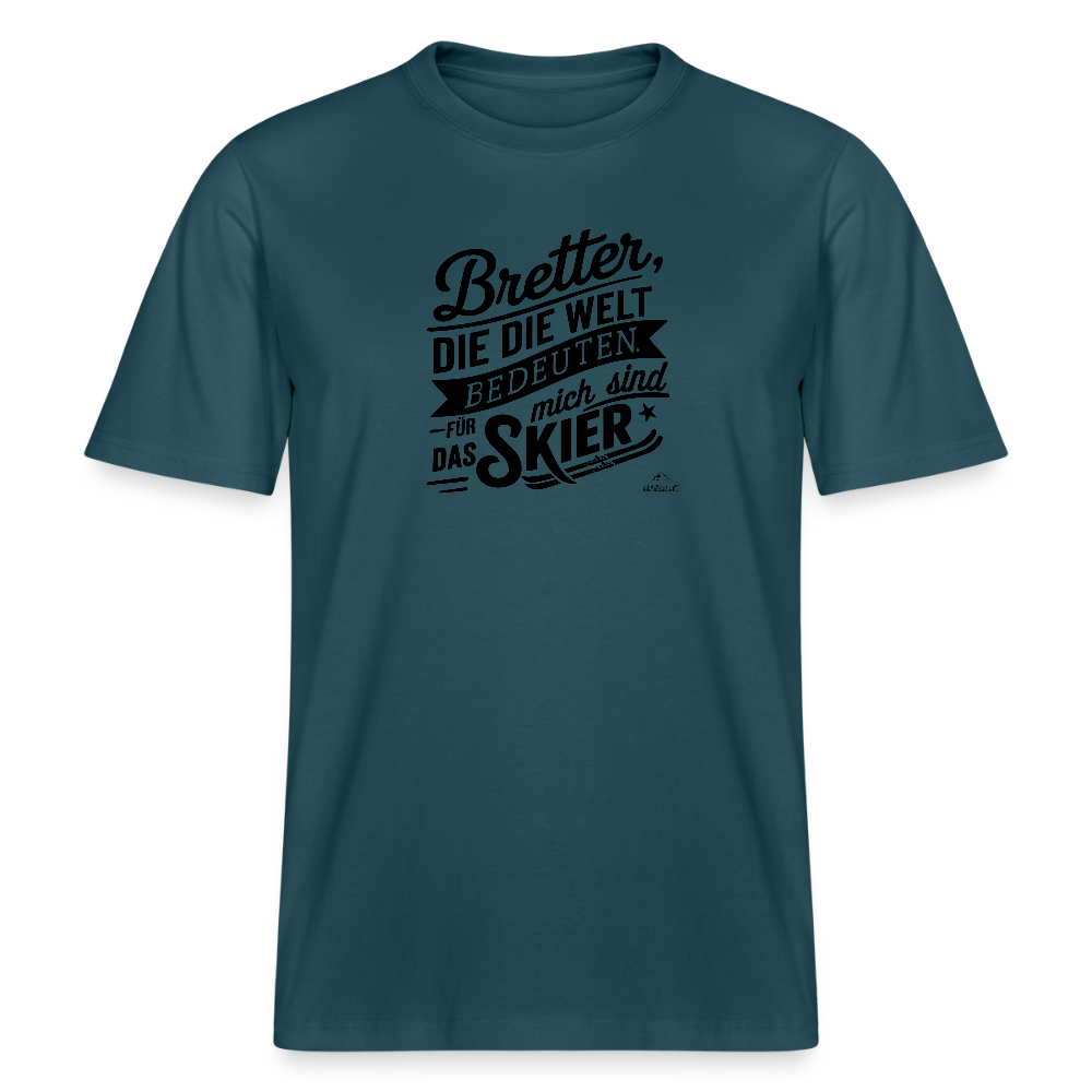 T-Shirt "Bretterwelt" - Dunkles Petrol