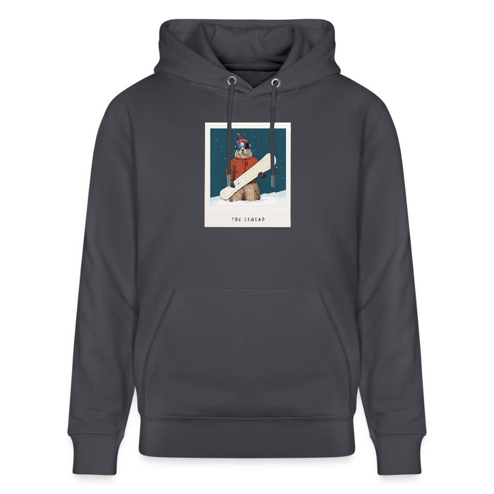 Hoodie "The Legend - Board" - Indigoblau