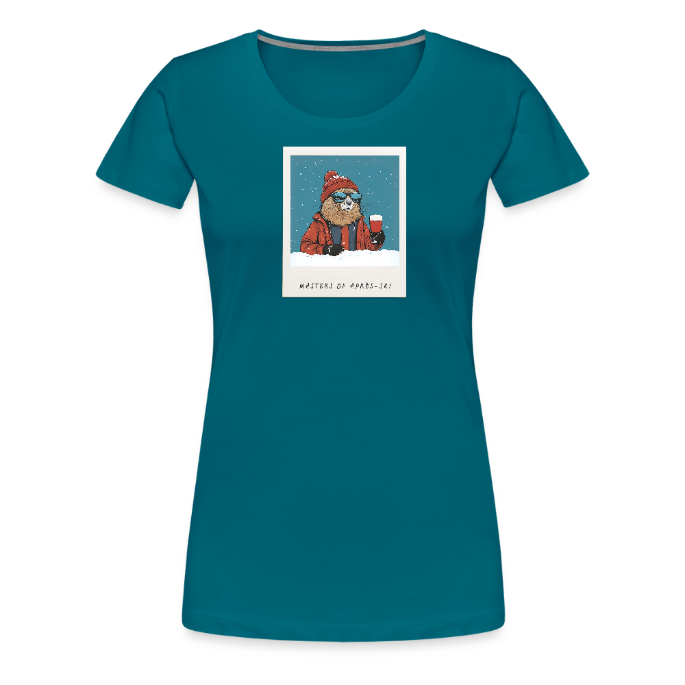 Women Shirt "Masters of Aprés Ski"" - Divablau