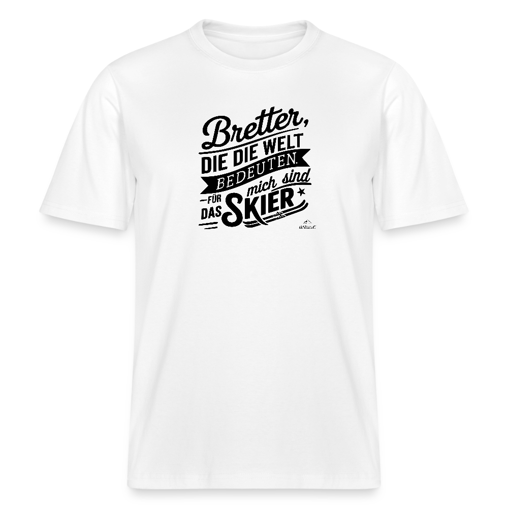 T-Shirt "Bretterwelt" - Weiß