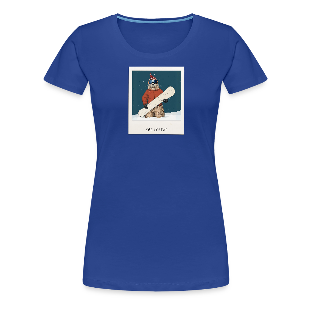 Women Shirt "The Legend - Board" - Königsblau