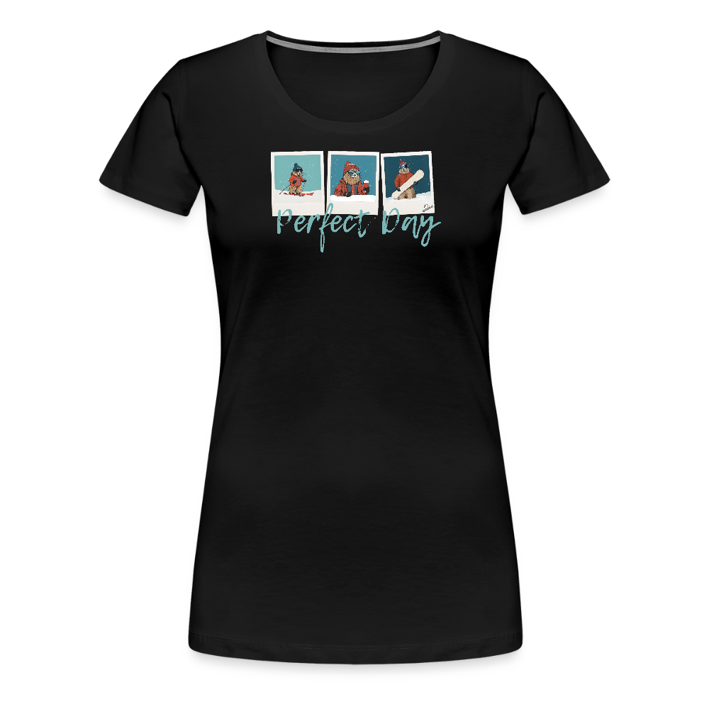 Women Shirt "Perfect Day" - Schwarz