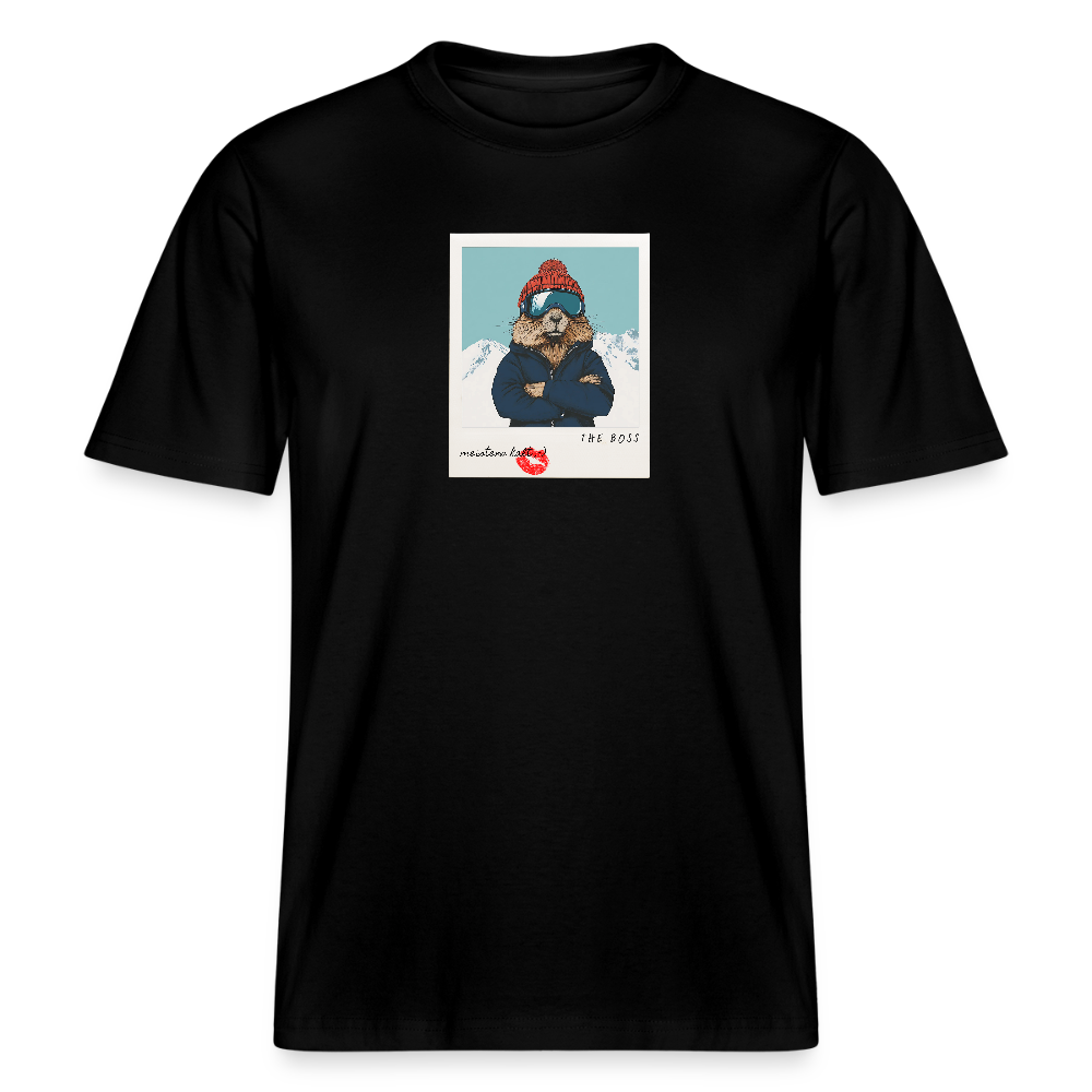 T-Shirt "The Boss" - Schwarz