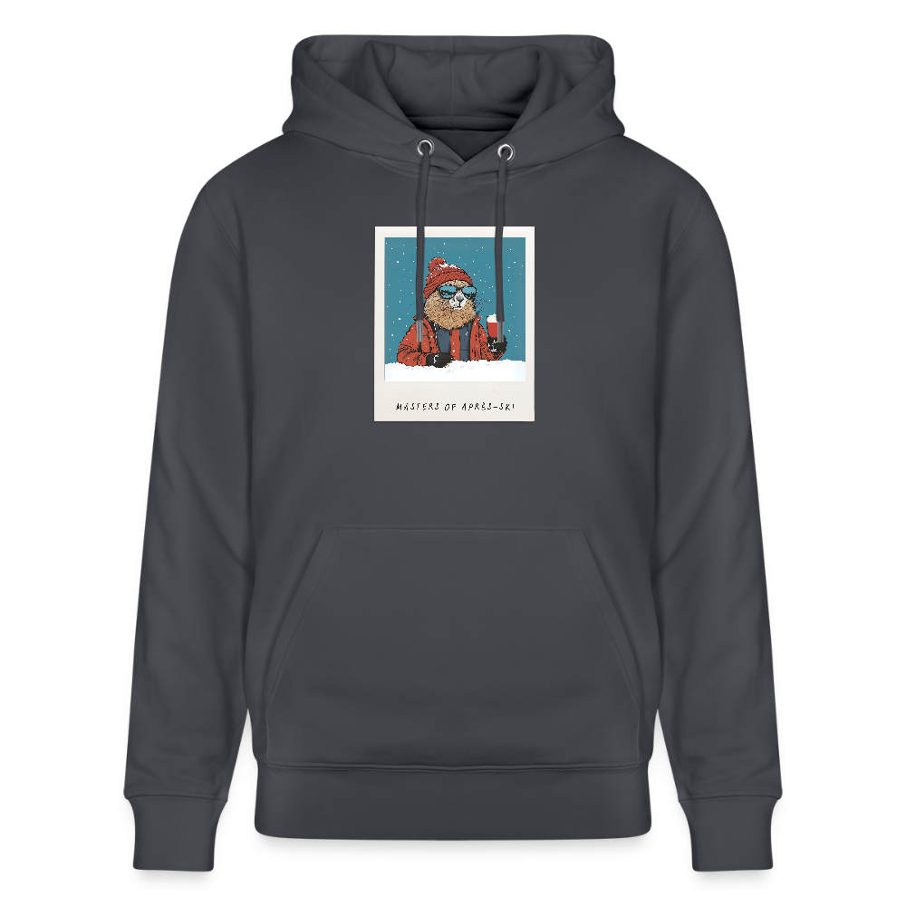 Hoodie "Masters of Aprés Ski"" - Indigoblau